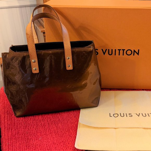 Louis Vuitton Monogram Vernis Reade PM in Brown - Picture 1 of 16